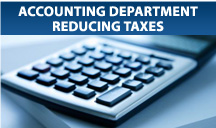Accounting Department  Reducing Taxes