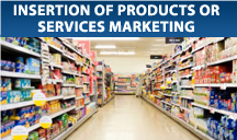 Insertion Of Products Or Services Marketing
